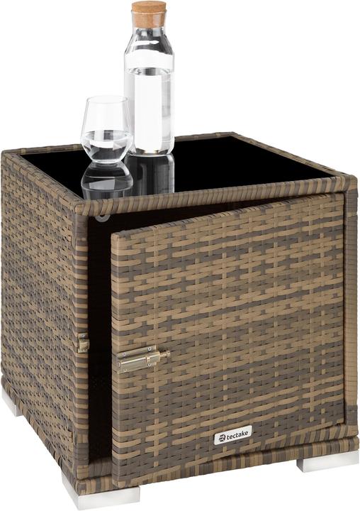 Immagine prodotto tectake Sedie a sdraio in rattan (184 cm)