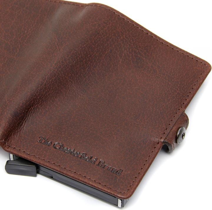 Actual product image The Chesterfield Brand Albury credit card holder RFID protection leather 7 cm