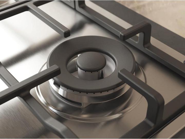 Image du produit Whirlpool TGML 661 IX R inox Intégré 58 cm Plaque de cuisson à gaz 4 zone(s)