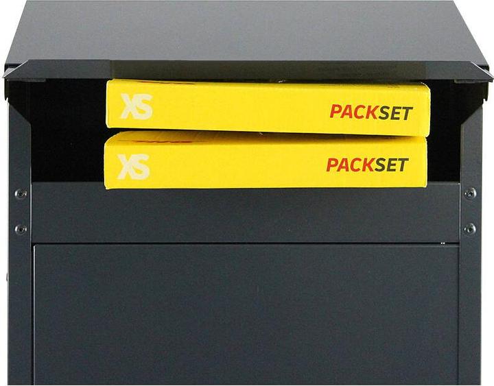 Actual product image SafePost 855 Letterbox anthracite grey
