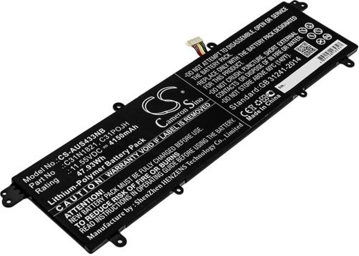 Image du produit NoName Batterie pour Asus VivoBook S14 S433FA-EB491 etc.