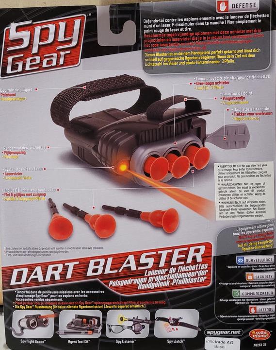Immagine prodotto Spy Blaster a dardi con fascio di luce per il rilevamento del bersaglio