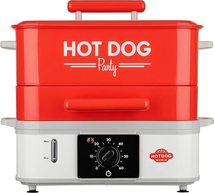 Image du produit HOT Dog Maker avec compartiment de chauffage des petits pains