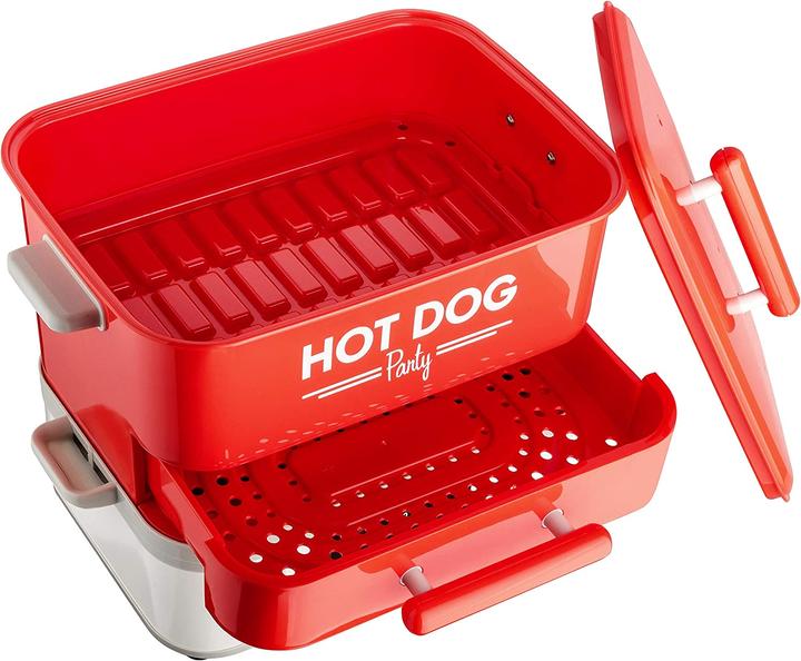 Image du produit HOT Dog Maker avec compartiment de chauffage des petits pains