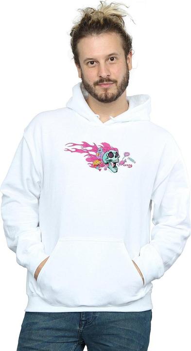 Actual product image Disney Mens Wreck It Ralph Candy Skull Hoodie (XXL)