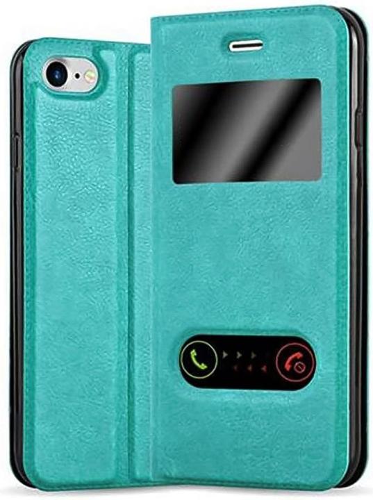 Produktbild Cadorabo Book mit View Doppelfenster Cover (Apple iPhone 7, Apple iPhone 8, Apple iPhone SE (2nd Gen), Apple iPhone SE (3rd Gen))