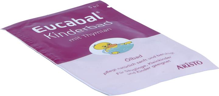 Actual product image Aristo Eucabal Children's Bath with Thyme, 7X5 ml BATH (35 ml)