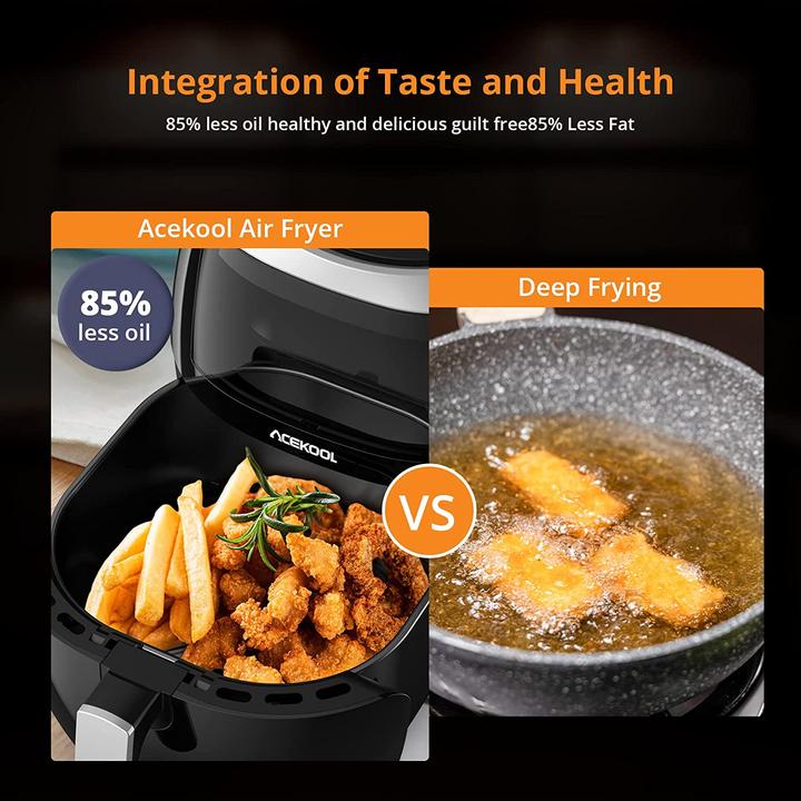 Actual product image Acekool Hot Air Deep Fryer 8L