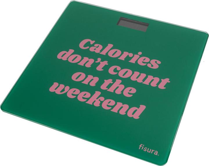 Image du produit Fisura Waage Calories dont count on the weekend (180 kg)