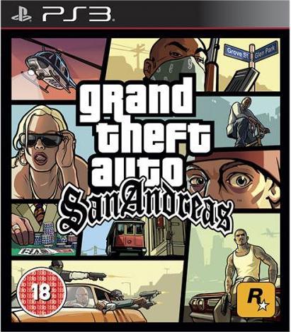 Rockstar Grand Theft Auto: San Andreas (PS3, Multilingual)
