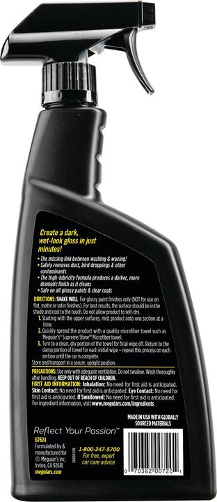 Image du produit Meguiar's Gold Class Quik Detailer (473 ml)