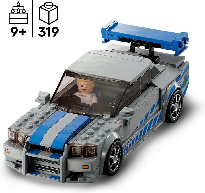 Image du produit LEGO 2 Fast 2 Furious - Nissan Skyline GT-R (R34) (76917, LEGO Speed Champions)