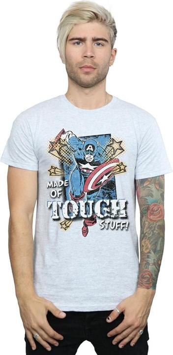 Produktbild Captain America Made Of Tough Stuff TShirt (S)