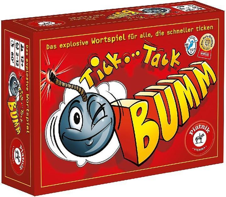 Actual product image Piatnik Tick Tack Boom (German)