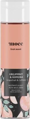 Actual product image Konjac Sponge MOEE Fruit Mood Brightening Micellar Water rozświetlający płyn micelarny Grejpfrut & Kofeina