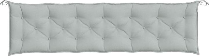 Actual product image VidaXL Garden bench cushions 2 pcs. fabric (200 x 50 x 7 cm)