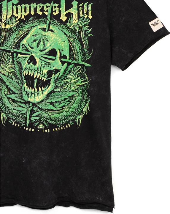 Actual product image Universal Textiles Adult T-shirt with skull (XL)