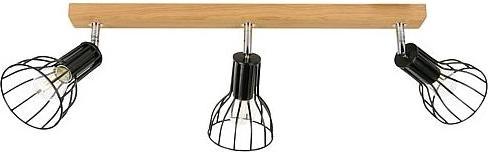 Immagine prodotto Spot Megan 2344374 faretto in rovere nero 3flg (E14)