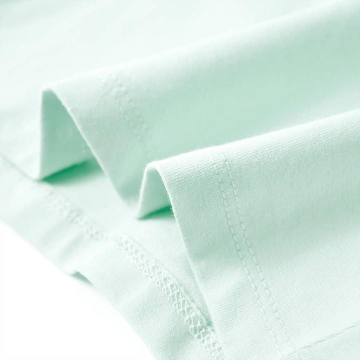 Produktbild VidaXL Kinder-T-Shirt Helles Minzgrün 104,Material: 95 (104)