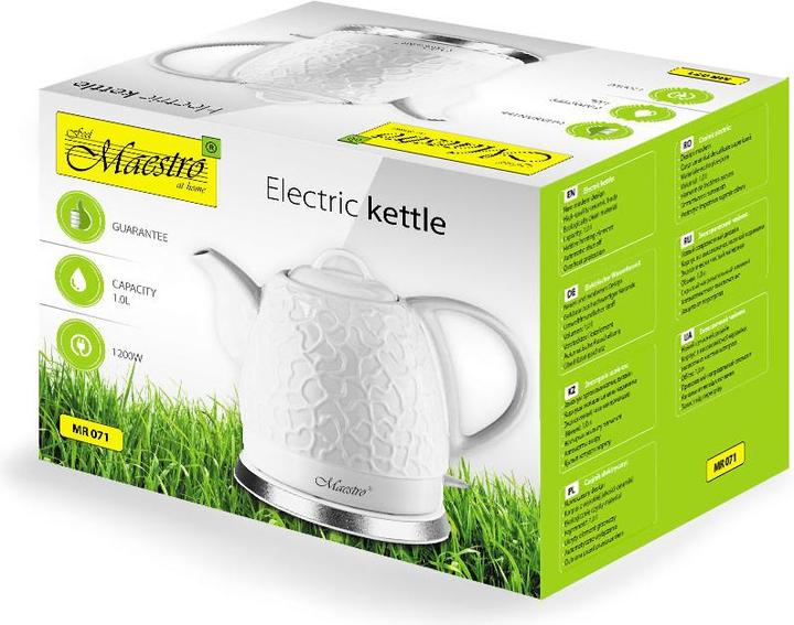 Image du produit Feel-Maestro MR071 Bouilloire électrique (1 l)