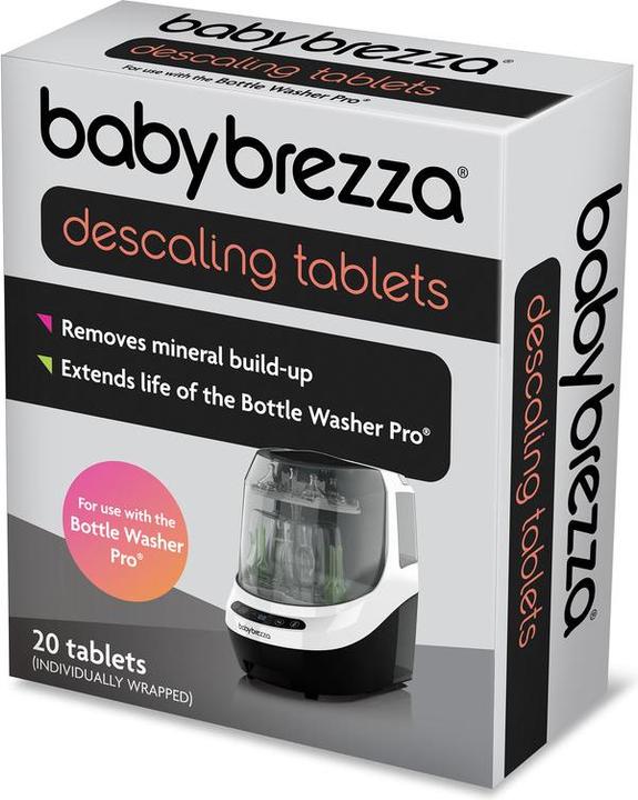 Baby Brezza Entkalkungstabs für Bottle Washer Pro (20 Tabs)