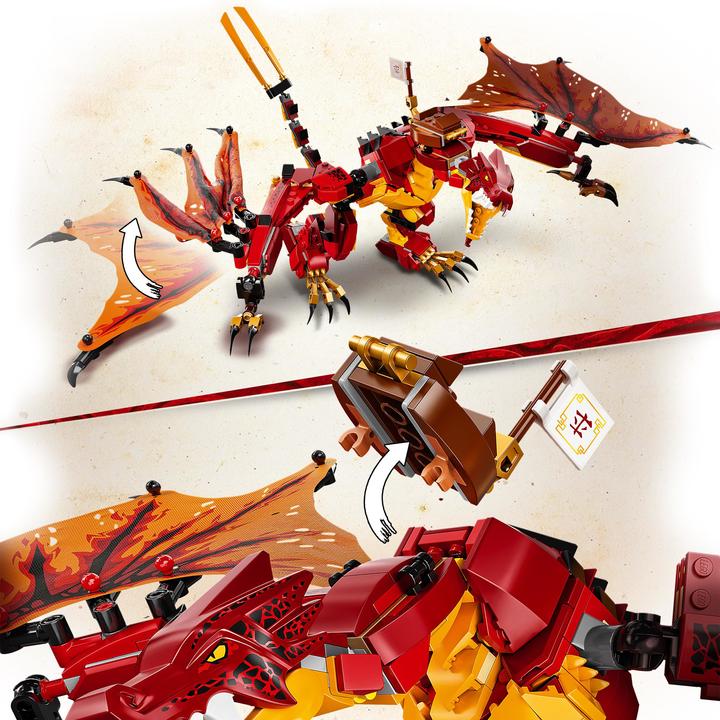 Immagine prodotto LEGO L'attacco del Dragone del fuoco (71753, LEGO Ninjago)