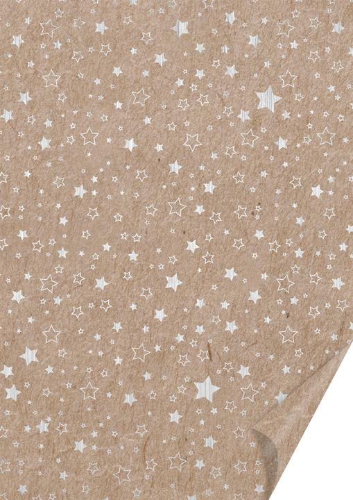 Produktbild Heyda Naturkarton "Sterne", 50 x 70 cm, 220g/m² (220 g/m², 1 x)
