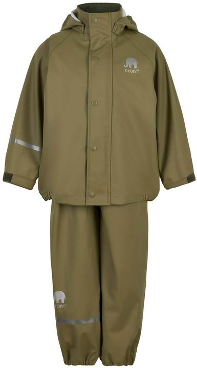Produktbild CeLaVi Regenbekleidungsset Khaki Gr. 98/104 (100 A)