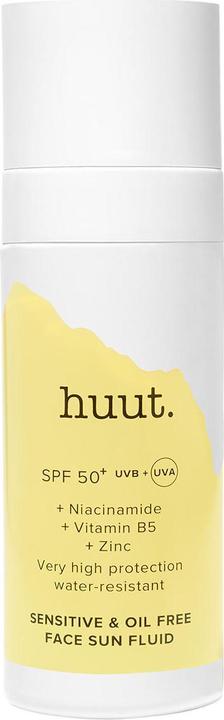 Immagine prodotto Huut. Fluido solare per il viso SPF 50+ (SPF 50+, 30 ml)