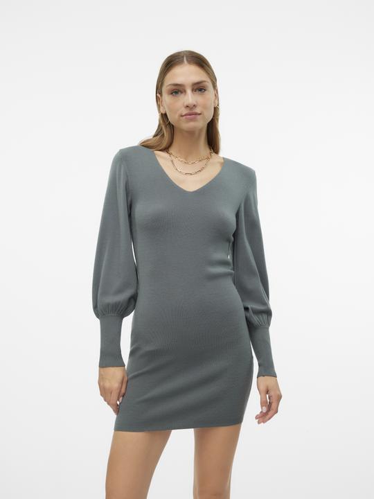 Produktbild Vero Moda VMHOLLYKARISPUFF Kurzes Kleid Strickkleid (S)