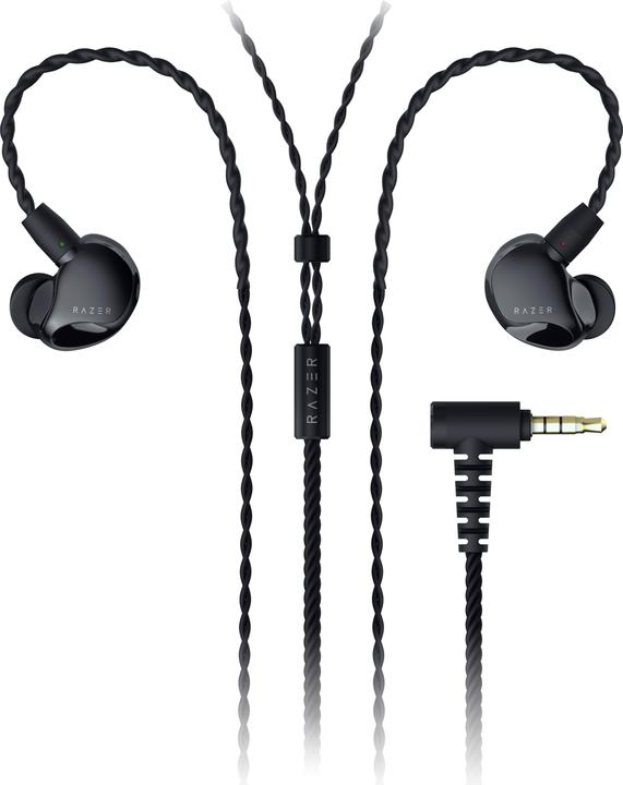 Actual product image Razer Moray - Ergonomic in-ear monitor for all-day streaming (Cable)