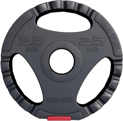 Image du produit Gorilla Sports Disque d'haltères Olympia 50/51mm (1 x 2,5 kg)