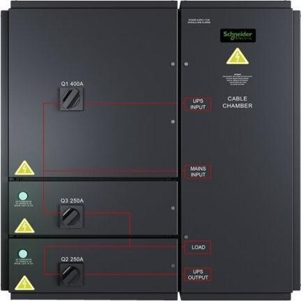 Produktbild APC SYMMETRA PX 96/160KW WALL-MOUNTED MAINTENANCE BYPASS PANEL - 400V