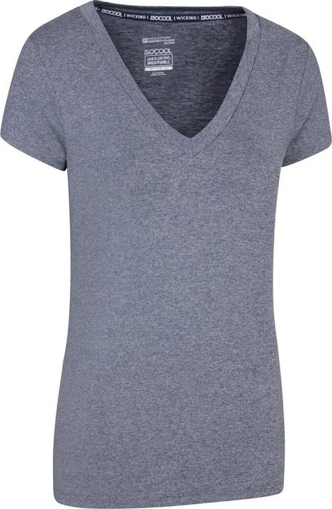 Actual product image Mountain Warehouse Womens/Ladies Vitality V Neck T-Shirt (38 D)