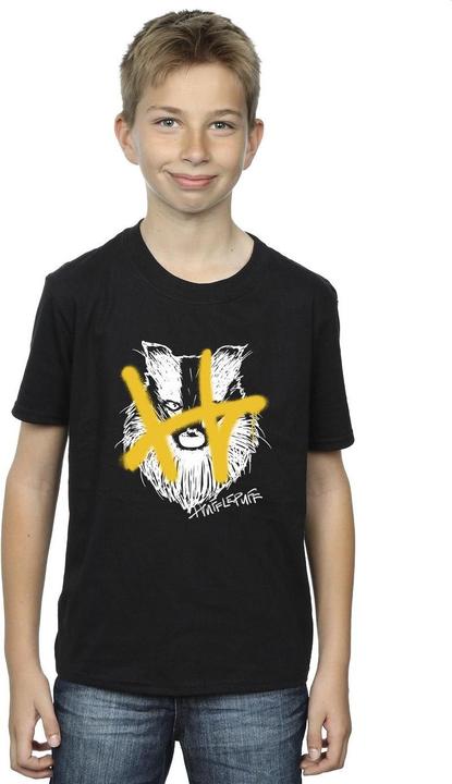 Immagine prodotto Hufflepuff Pop Spray Maglietta Ragazzi (128)