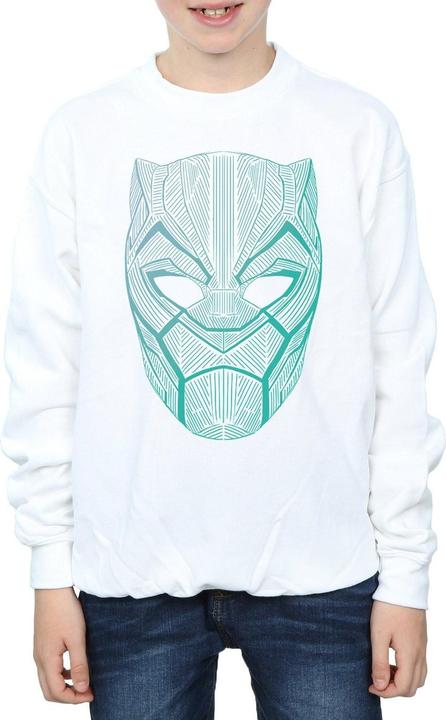 Image du produit - Sweat BLACK PANTHER TRIBAL MASK - Garçon (140, 146)