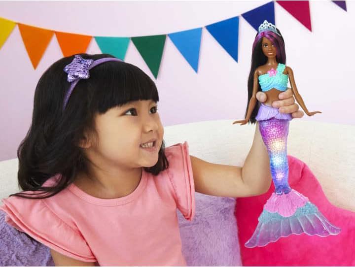 Produktbild Barbie Zauberlicht Meerjungfrau Brooklyn