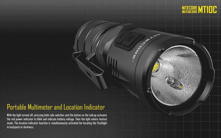 Actual product image Nitecore Mt10c (9.12 cm, 920 lm)