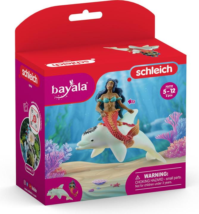 Image du produit Schleich Bayala Isabelle sur son dauphin