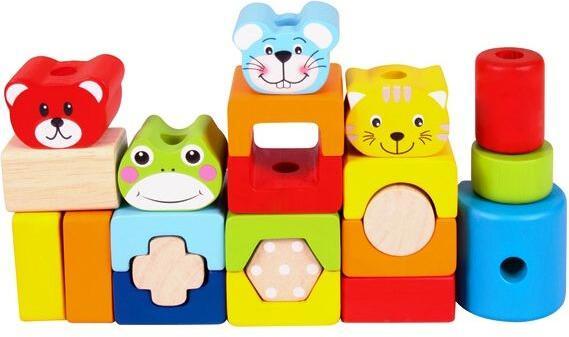 Image du produit Spielba Train de construction, avec 4 personnages