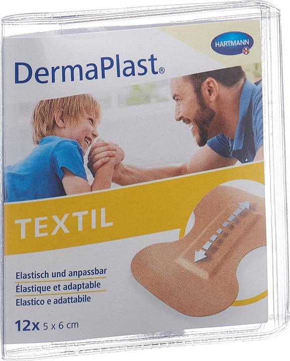 Actual product image DermaPlast Textile plaster (12 x)
