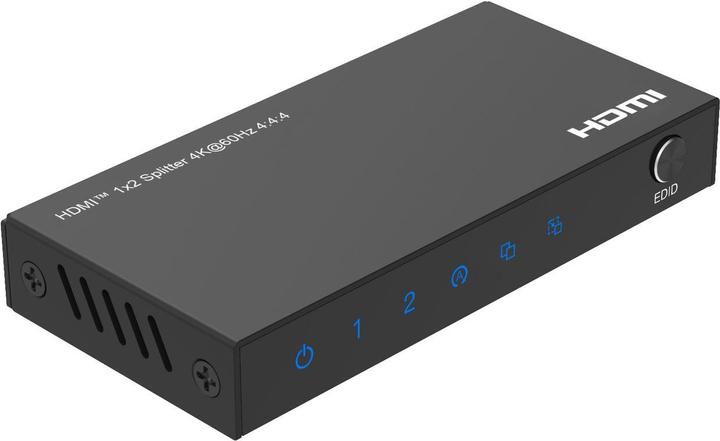 MicroConnect 4K@60Hz HDMI Splitter 1x2