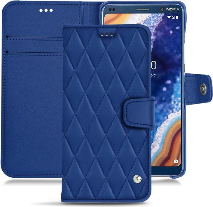 Bleu océan - Couture ( Nappa - Pantone #15458a)