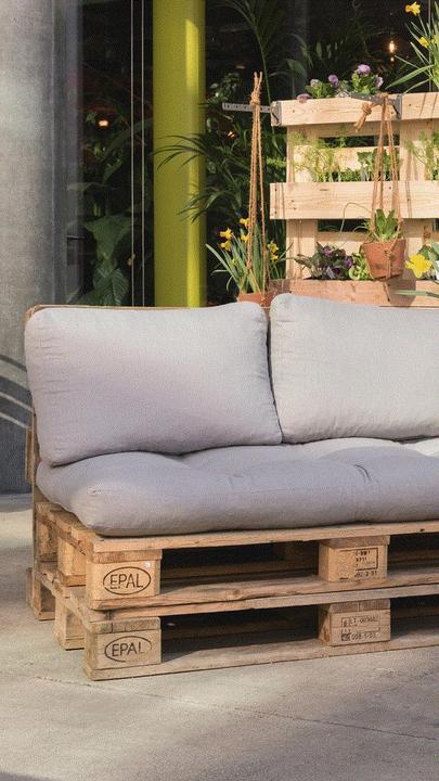 Actual product image Acamp Pallet back cushion (40 x 60 cm)