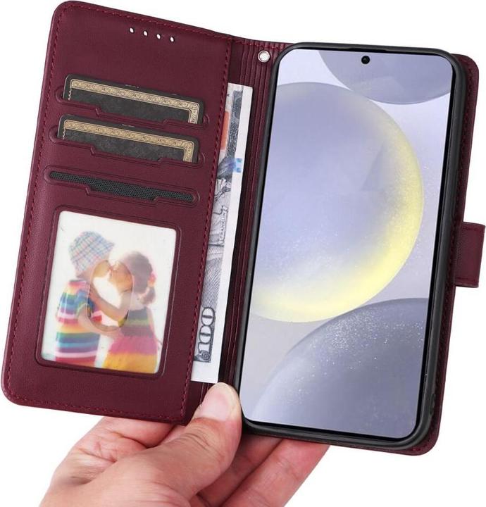 Actual product image Cover-Discount Galaxy S25+ Plus - Teilbare Brieftasche 2-in-1 Handyhülle (Samsung Galaxy S25+)