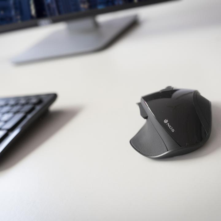 Actual product image NGS Bow Mouse Right RF Wireless Optical 1600 DPI (Wireless)