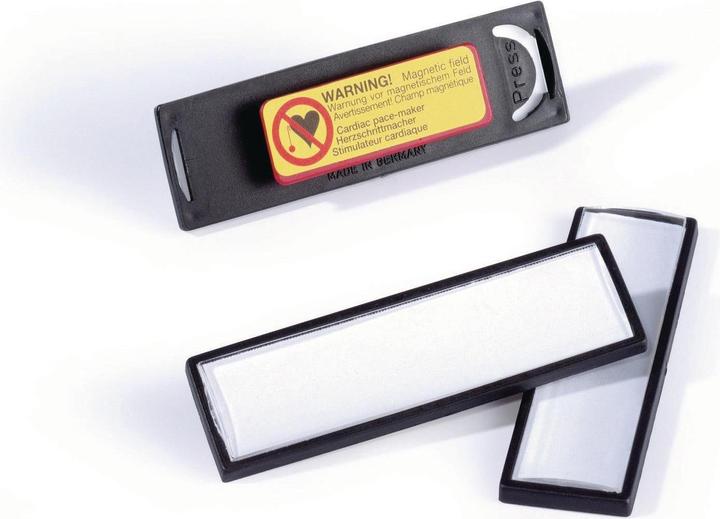 Actual product image Durable Name badges Clip-Card
