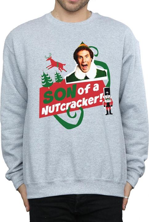 Immagine prodotto Elf Son Of A Nutcracker Felpa Uomo (M)