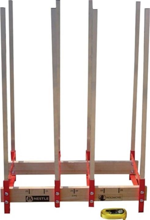 Image du produit Nestle Chevalet de sciage Holzmichel largeur 820 x hauteur 203 x profondeur 465 mm Alu / bois