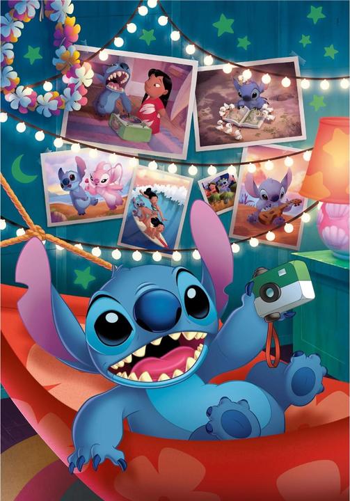 Actual product image Clementoni Stitch puzzles with poster (1000 pieces)